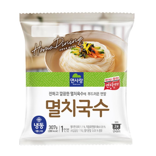 면사랑 멸치국수 307g (1개)_이미지