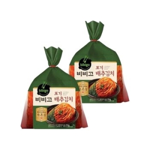 CJ제일제당 비비고 포기 배추김치 5kg (2개)