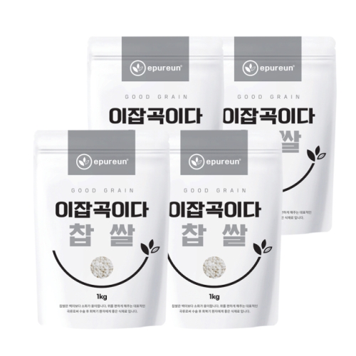 이잡곡이다 21년산 국산 찹쌀 1kg 4봉_이미지