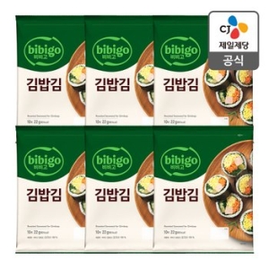 CJ제일제당 비비고 김밥김 22g (6개)_이미지