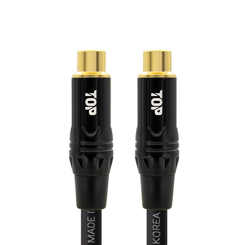 탑라인에이치디 솔탑 RCA FF 연장 케이블 (0.5m, SOLTOP-2051)_이미지