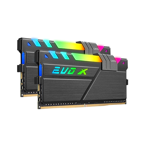 GeIL DDR4-3200 CL16 EVO X II AMD Gray RGB 패키지 (64GB(32Gx2))_이미지