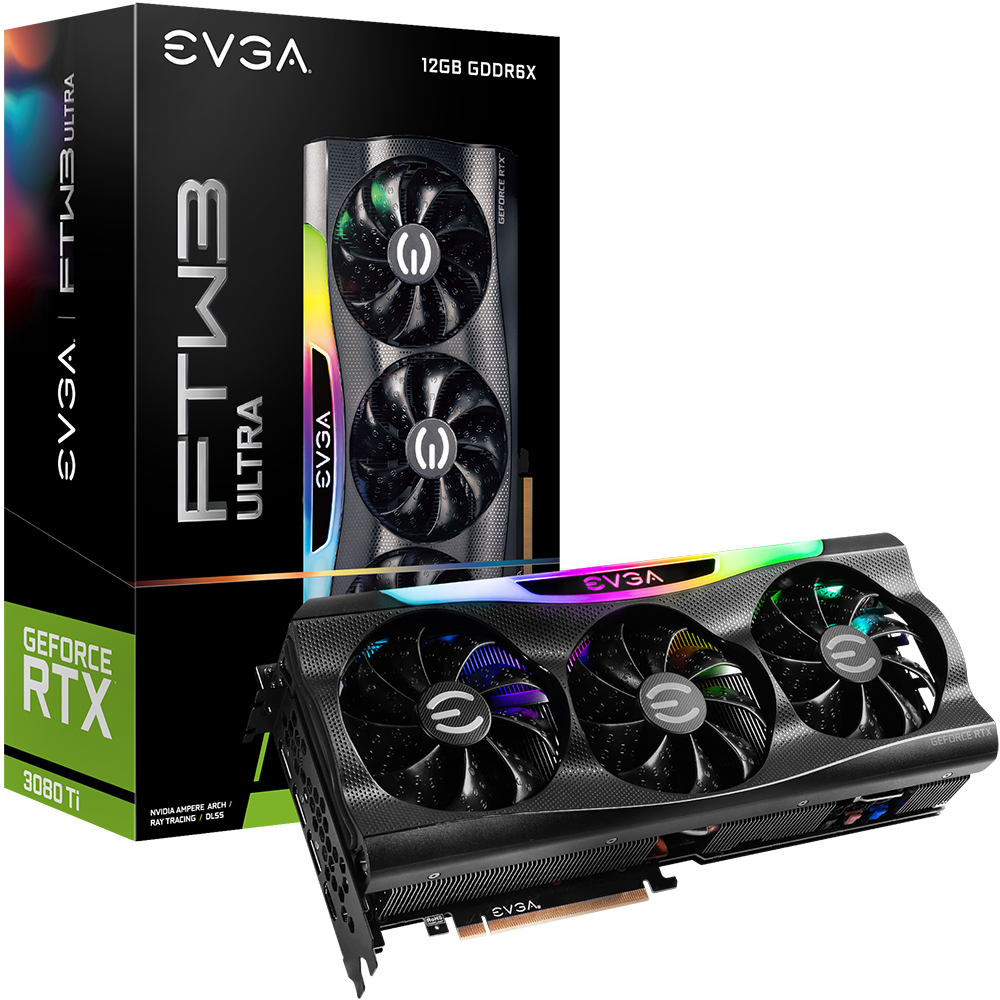 EVGA ������ RTX 3080 Ti FTW3 ULTRA GAMING D6X 12GB