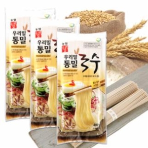 한국우리밀농업협동조합 우리밀농협 메밀국수 400g [3개]