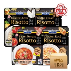 오뚜기 프레스코 치킨 로제 리조또 250g (18개)