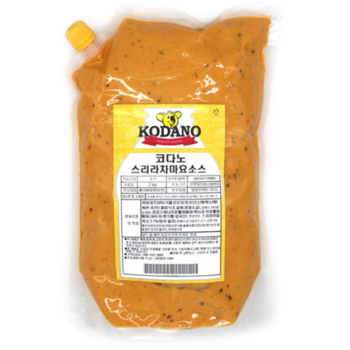 코다노 스리라차 마요소스 2kg (4개)_이미지