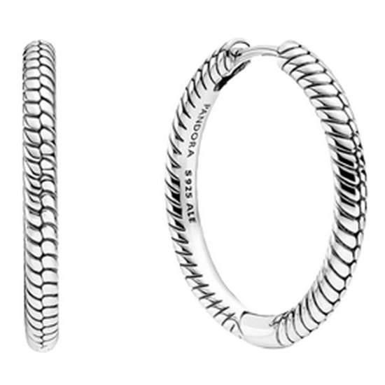 판도라 모멘츠 참 후프 이어링 299532C00_이미지