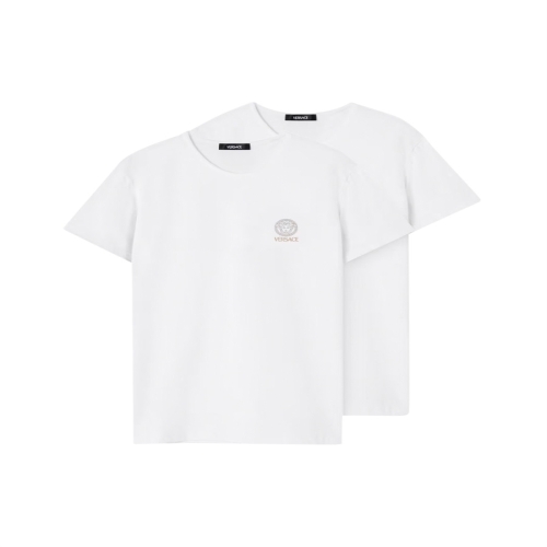 베르사체 T-shirts Short Sleeve AU10193_1A10011A1001 5312839_이미지