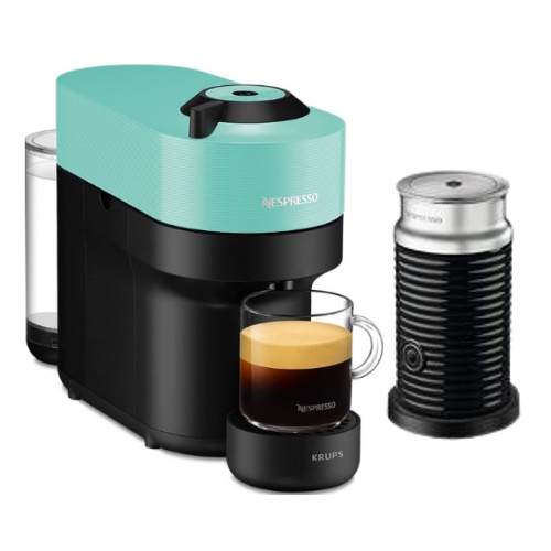 크룹스 네스프레소 버츄오 팝 XN9204 + 에어로치노3