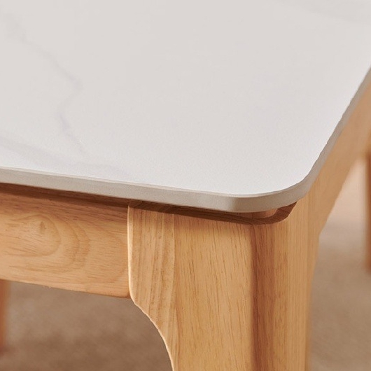 삼익가구 어썸 통세라믹 원목 식탁 1400 (의자4개)_이미지