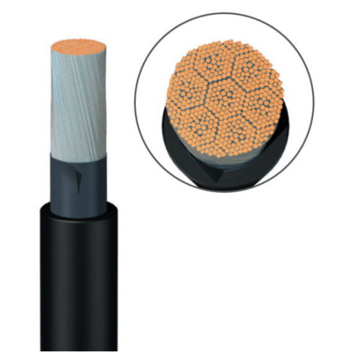 코리아케이블 MLFC 차량용 고무 케이블 6.6KV 60SQ (30m)_이미지