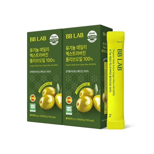 뉴트리원 유기농 데일리 엑스트라버진 올리브 오일 150g(8gx14포) (2개)_이미지