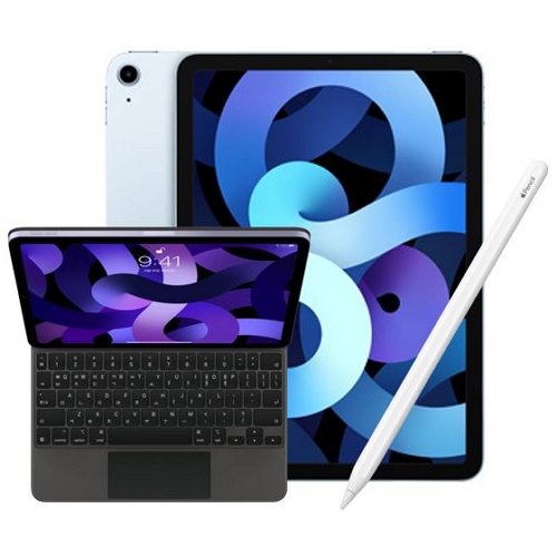 APPLE iPad Air 4세대+애플펜슬 2세대,매직키보드 (256GB)_이미지