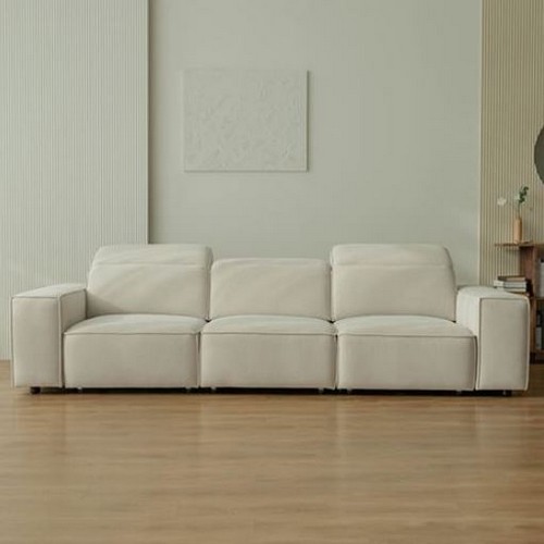 쏘랩 폴드 무빙 패브릭 소파 4인용