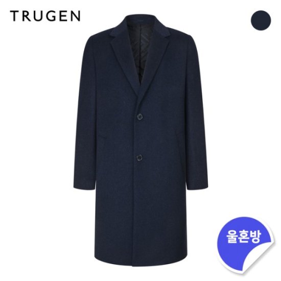 인디에프 트루젠 모혼방 투버튼 베이직 코트 TG9W0-MCL120