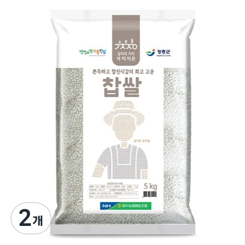 용두농협 가치지은 국내산 찹쌀 5kg (1개)