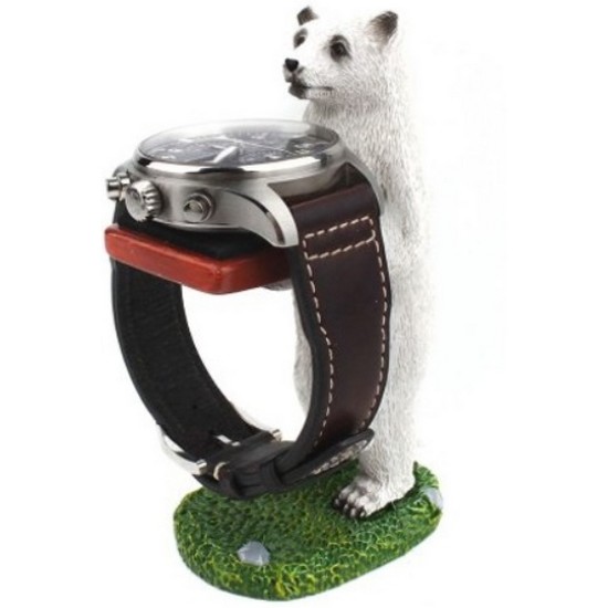 모든지 묵직한 북극곰 손목시계 거치대_이미지