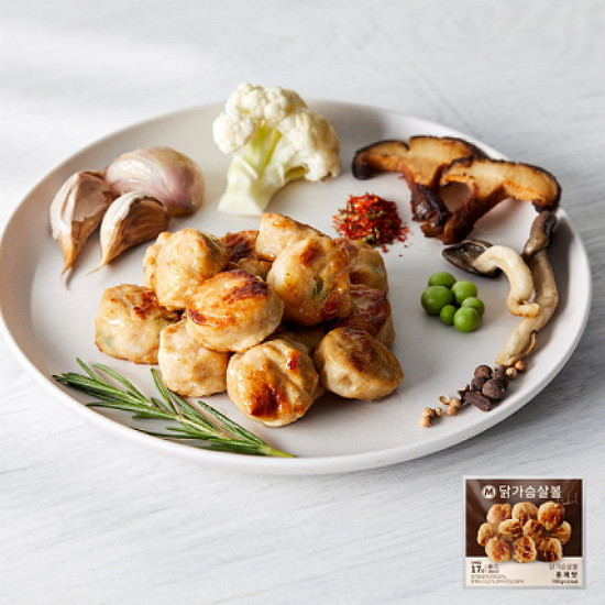 미트리 마이닭 닭가슴살볼 훈제맛 100g (35개)_이미지