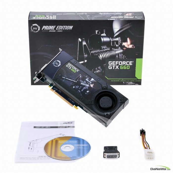 이엠텍 HV 지포스 GTX660 Prime Edition D5 2GB_이미지