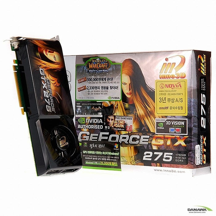 INNO3D 지포스 GTX275 D3 1.8GB_이미지