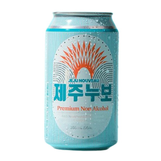 제주맥주 제주 누보 프리미엄 논알콜 355ml (12개)_이미지