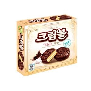 크라운제과 크라운 크림블 화이트 1개_이미지