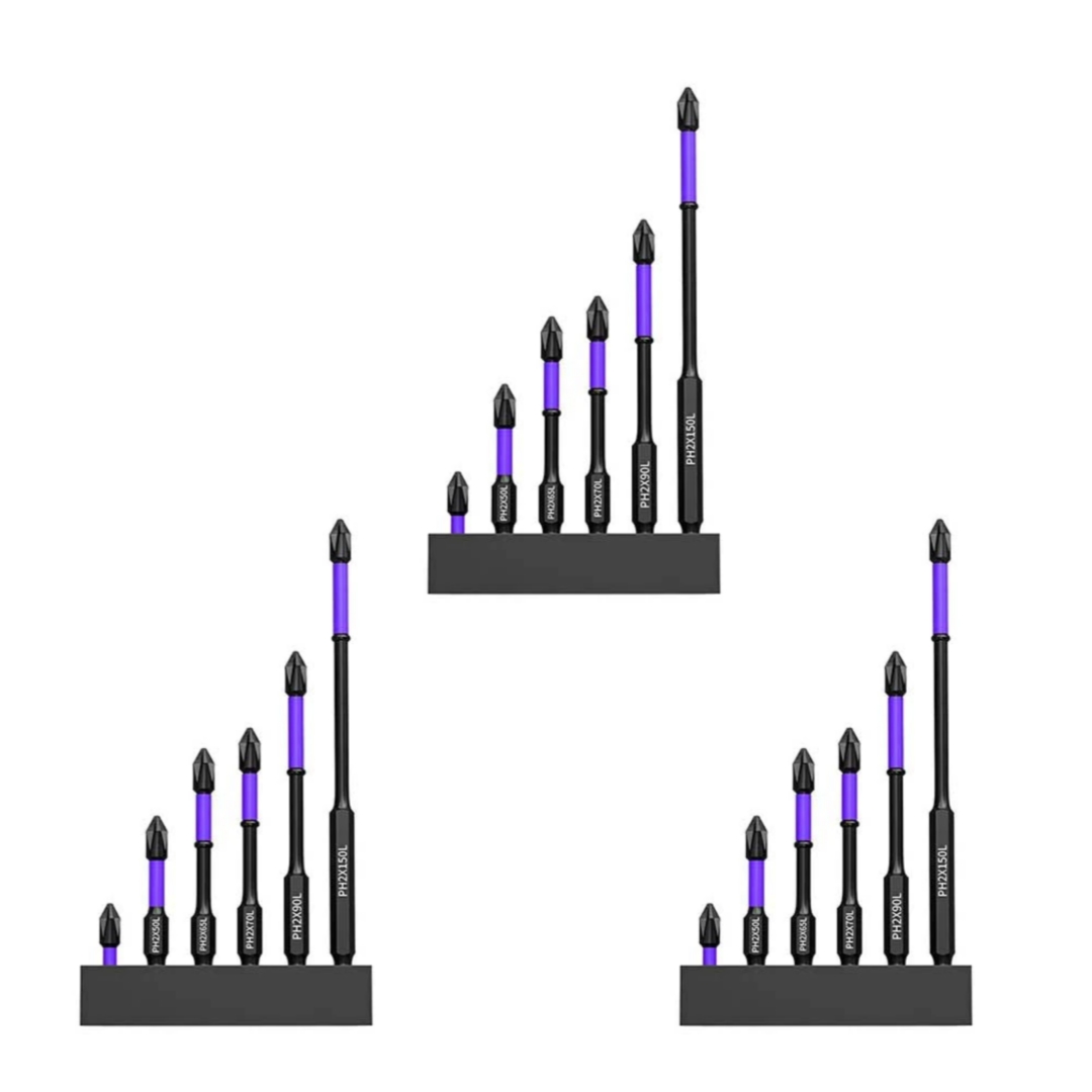 InLoop 십자드라이버 비트 6종 세트 (3개)_이미지