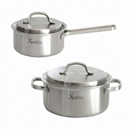 한일스텐레스 스플릿 통5중 스테인레스 냄비 2종 B (편수16+양수20)