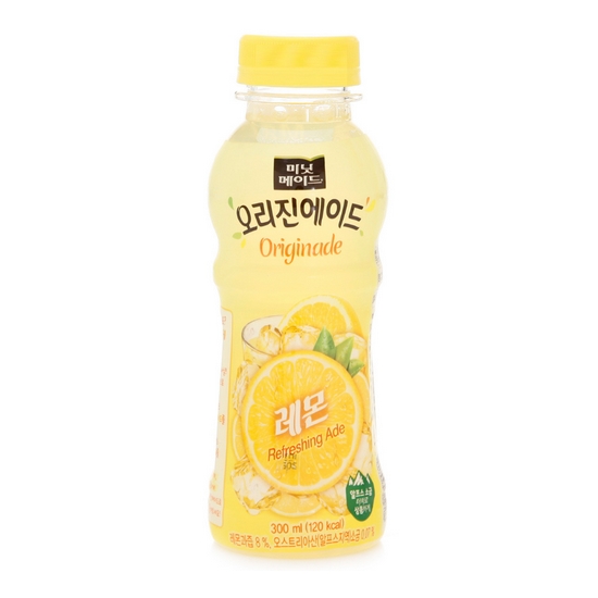 코카콜라음료 미닛메이드 오리진에이드 레몬 300ml (24개)_이미지