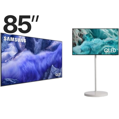 삼성전자 QLED KQ85QFE1AFXKR + KQ43QF7AAFXKR 무빙스타일 라이트 (벽걸이, TV+TV)
