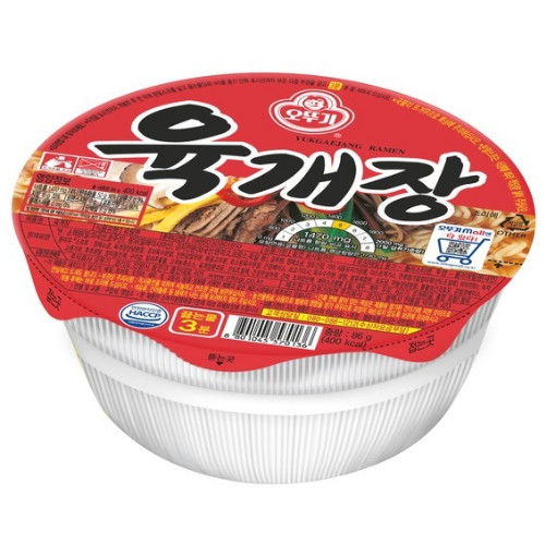 오뚜기 육개장 컵 86g (6개)