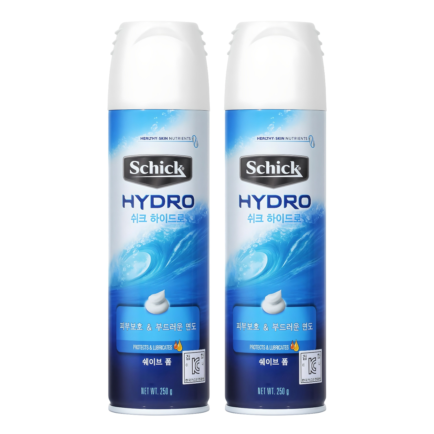 쉬크 하이드로 모이스처라이징 쉐이빙 폼 250g (2개)_이미지