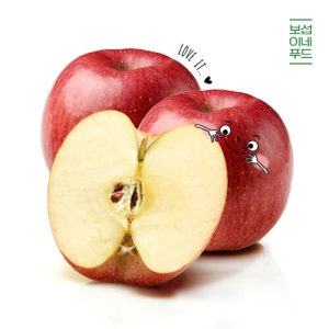 보섭이네푸드 보조개사과 16~18과 4kg [1개]