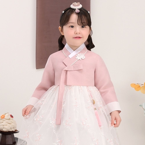 예가한복 WN7057 봄꽃나래 여아한복/아동한복_이미지