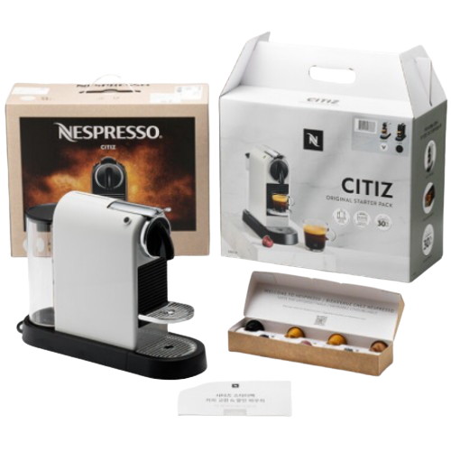 네스프레소 시티즈 D113 오리지널 스타터팩