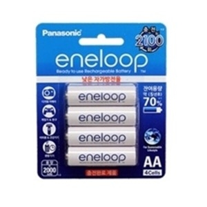 에네루프 파나소닉 충전지 Eneloop 2000mAh/AA형/4알_이미지