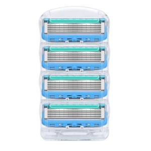 질레트 퓨전 프로글라이드 파워 호환용 면도날 (4개)_이미지