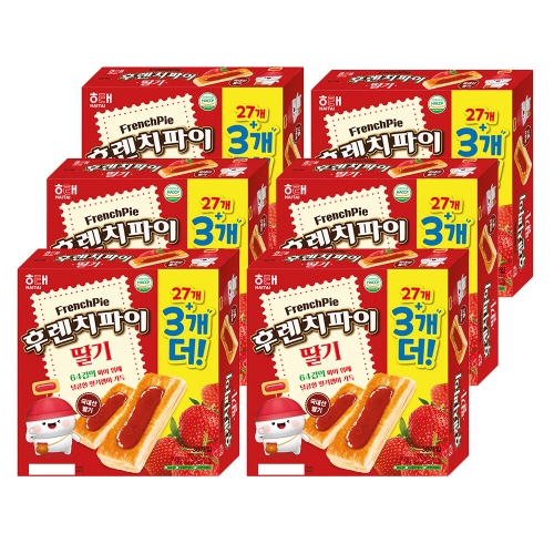 후렌치파이 딸기 384g