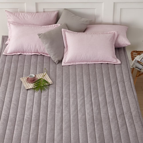 샤이닝홈 리브린 샌드멜로우 고밀도 피치스킨 논슬립 침대패드 (슈퍼싱글 SS)_이미지