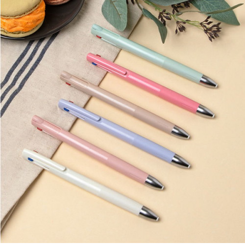 제브라 블렌 3색 마카롱 멀티펜 0.5mm_이미지