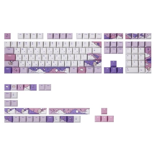 몬스타 가츠 구름냥 퍼플 139Pcs_이미지