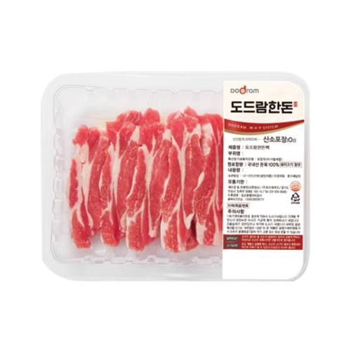 도드람푸드 도드람한돈 등심덧살 300g (1개)_이미지