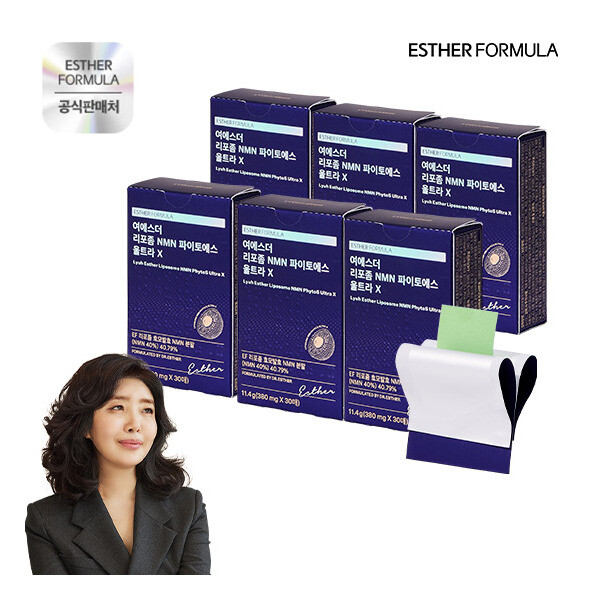 여에스더 리포좀 NMN 울트라 X 30매 (6개)_이미지