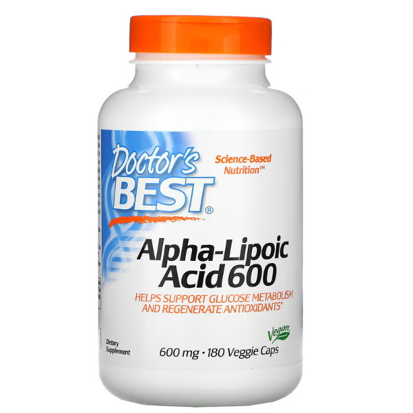  닥터스베스트 알파리포산 600mg 180캡슐 [1개]