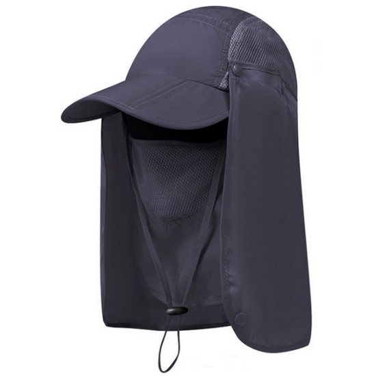 접이식 360도 햇빛가리개 모자