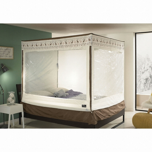 2in1 사각 난방텐트 노르딕