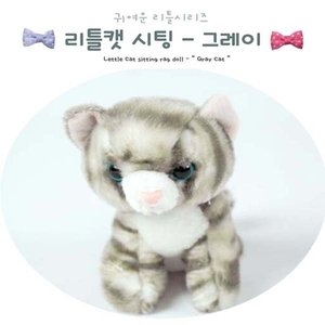 텐바이텐 리틀캣시리즈/그레이/고양이봉제인형/_이미지