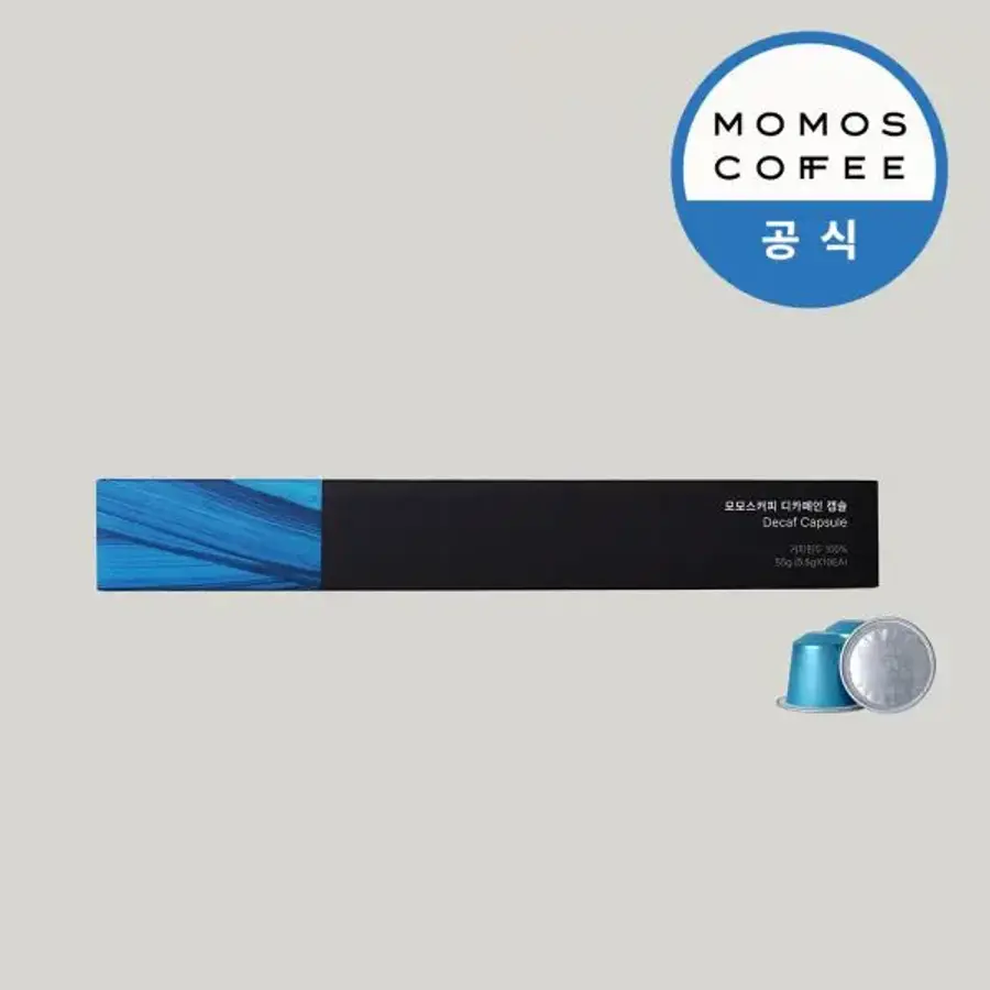모모스커피 디카페인 (네스프레소 호환) 캡슐커피 10캡슐 (1팩)