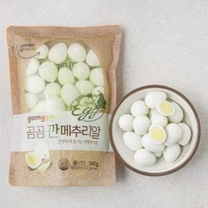 곰곰 깐메추리알 500g (1개)