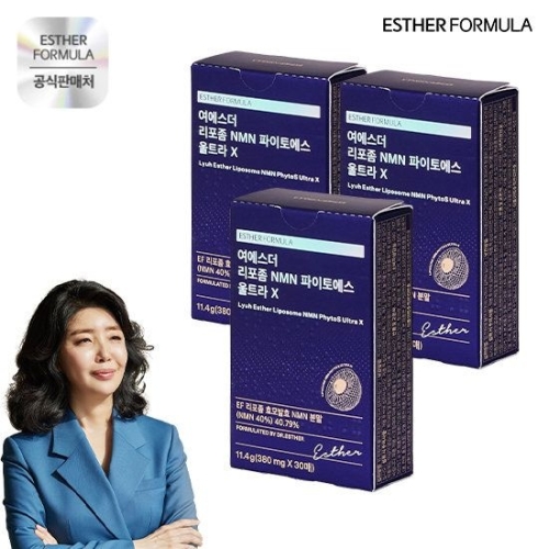 에스더포뮬러 여에스더 여에스더 리포좀 NMN 파이토에스 울트라 X 30매 (3개)_이미지